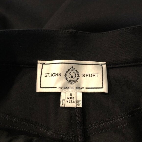 St. John Sport Classic Black Straight Leg Jeans NWT - Picture 9 of 11